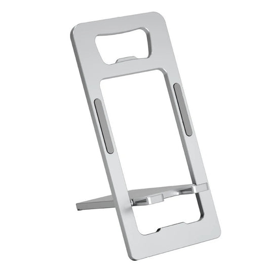 Silver Folding Card-Style Phone Stand